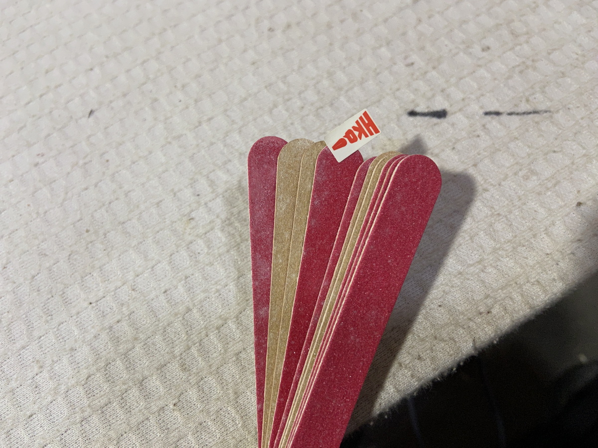 Product inspection: Mold on Nail Files